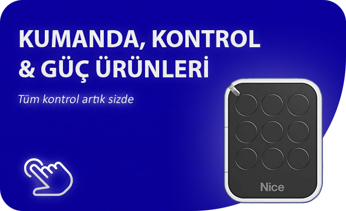 KUMANDA, KONTROL & GÜÇ ÜRÜNLERİ