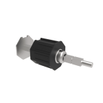 60 mm PVC – 42 mm Rulmanlı Uzatmalı Boru Başı
