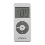 Mosel DC-106 9+1 Kanallı Kumanda (LCD ekranlı)