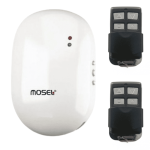 Mosel DC-155 Kepenk Alıcı Kart (Kumandalı Kit)