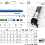 Mosel Sel 60 RE 10 NM Radyo Alıcılı Tüp Motor